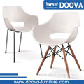New design durable ABS white plastic chair